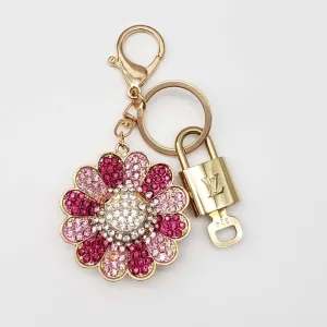 100% Auth Louis Vuitton Lock & Key with unbranded Bagcharm, Keycharm, Keychain
