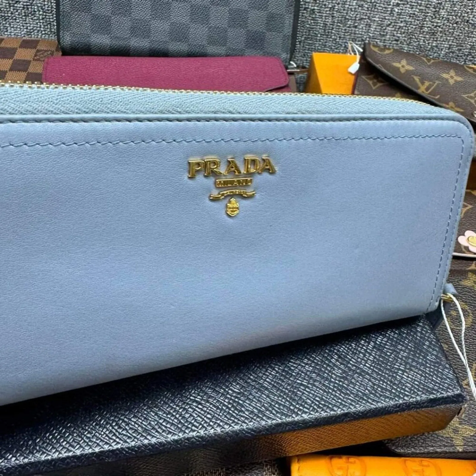 100% Authentic Prada Leather Wallet