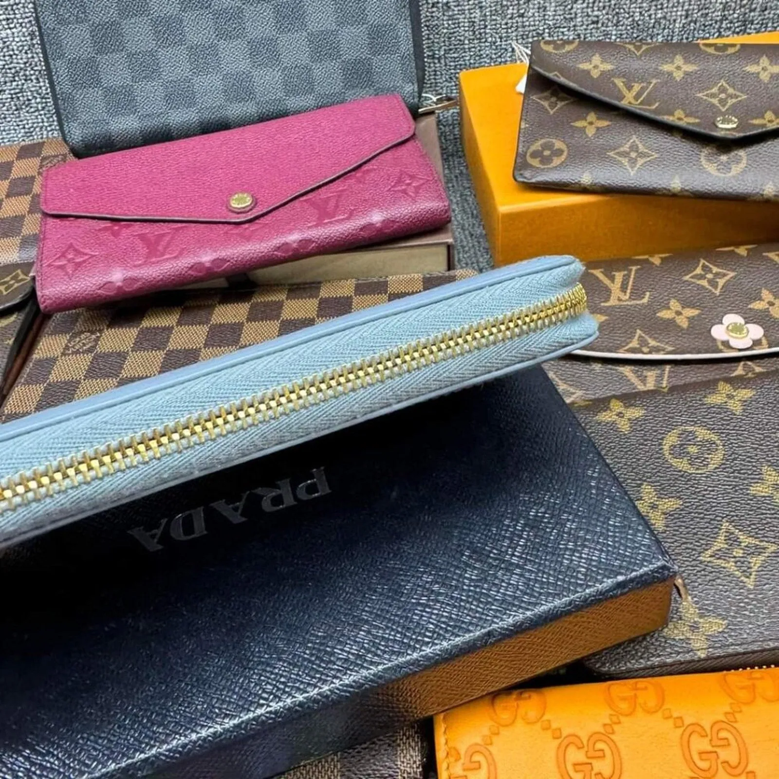 100% Authentic Prada Leather Wallet