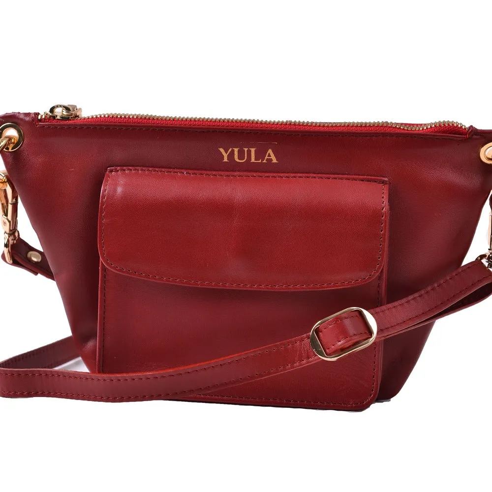 1907 Lina Mini Crossbody Bag - Rouge Gazelle