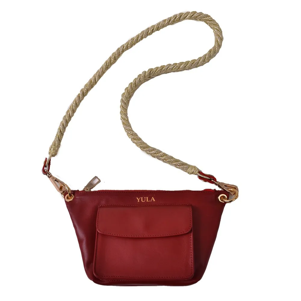 1907 Lina Mini Crossbody Bag - Rouge Gazelle