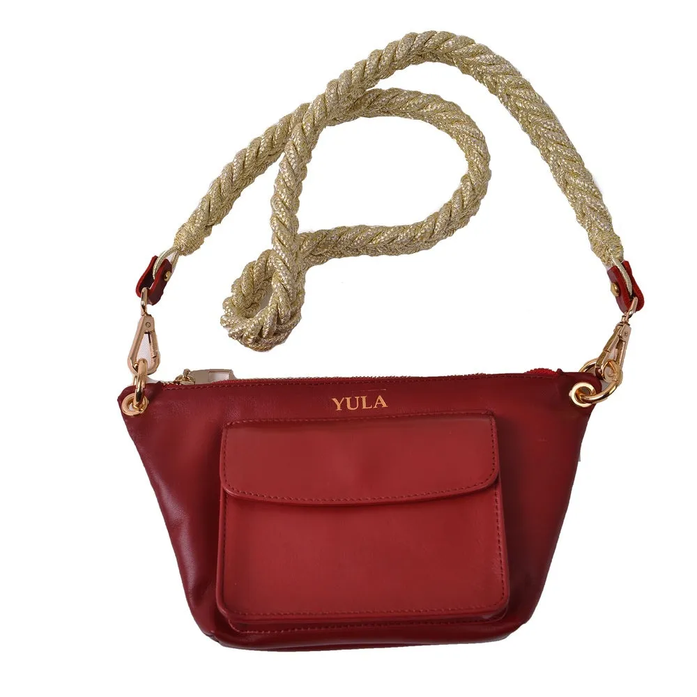 1907 Lina Mini Crossbody Bag - Rouge Gazelle