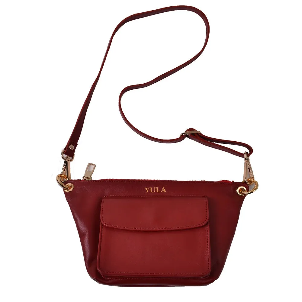 1907 Lina Mini Crossbody Bag - Rouge Gazelle