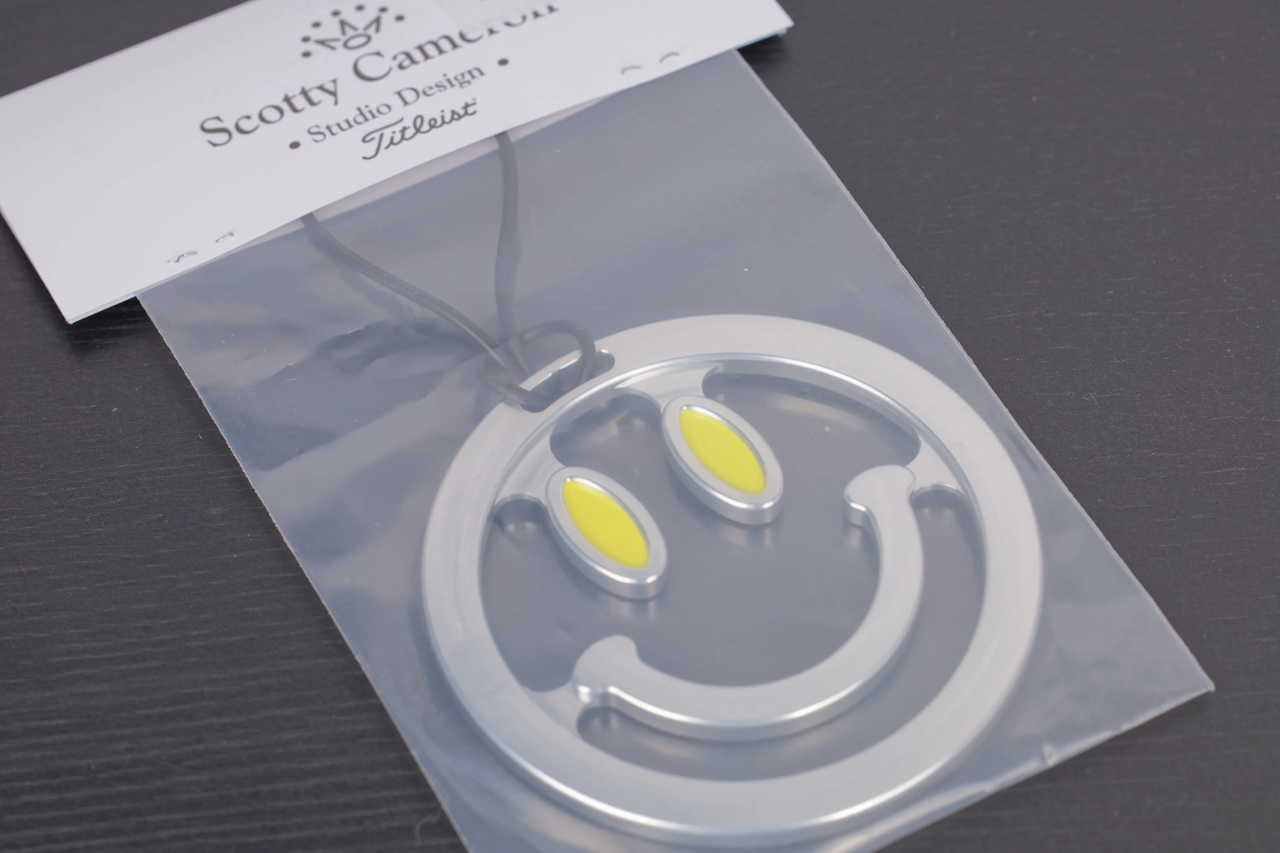 2024 Mardi Gras Smiley Face Bag Tag