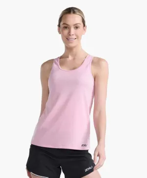 2XU Aero Singlet, Damen, Cameo/Black Reflective
