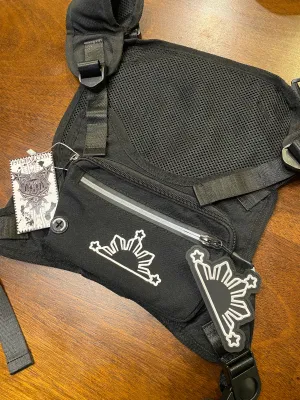 3 Stars and Sun Reflective Chest Pack W/Free sun Pvc Patch