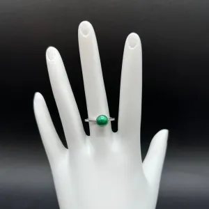 338 - Ring Mount : Simple Band - Sterling Silver