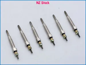 6 x Glow Plugs Fits Nissan Patrol GQ Ford Maverick Y60 4.2D TD42 88-97
