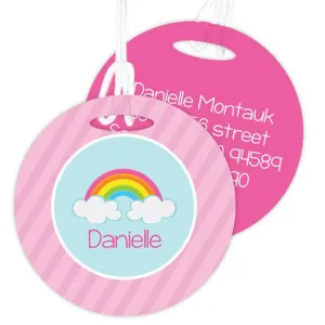 A Rainbow In The Sky Personalized Bag Tag