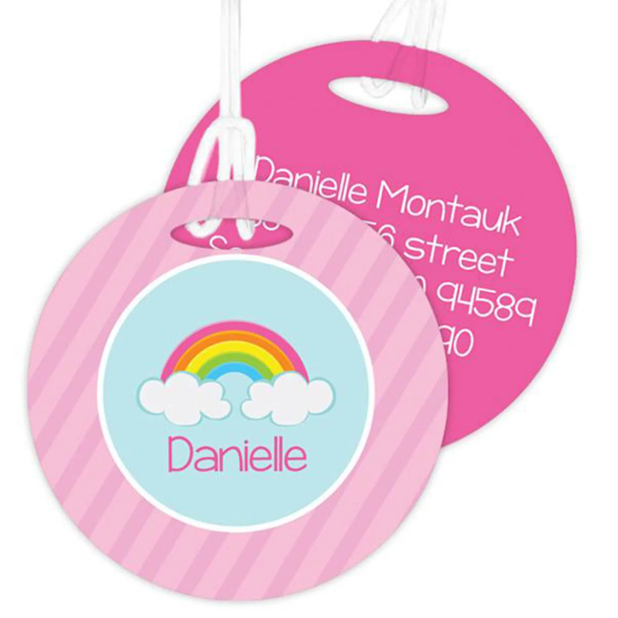 A Rainbow In The Sky Personalized Bag Tag