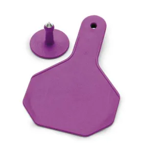 ACC-TAG--Purple C-Tag Cow 2 pc 25's Y-Tex