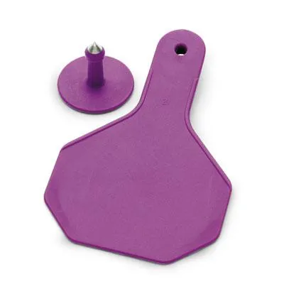 ACC-TAG--Purple C-Tag Cow 2 pc 25's Y-Tex
