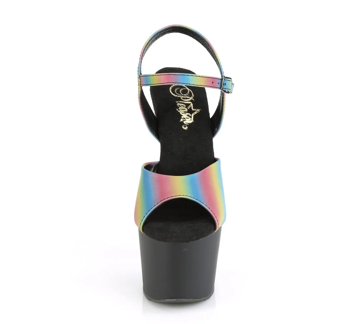 ADORE-709REFL-02  Rainbow Reflective/Black Matte