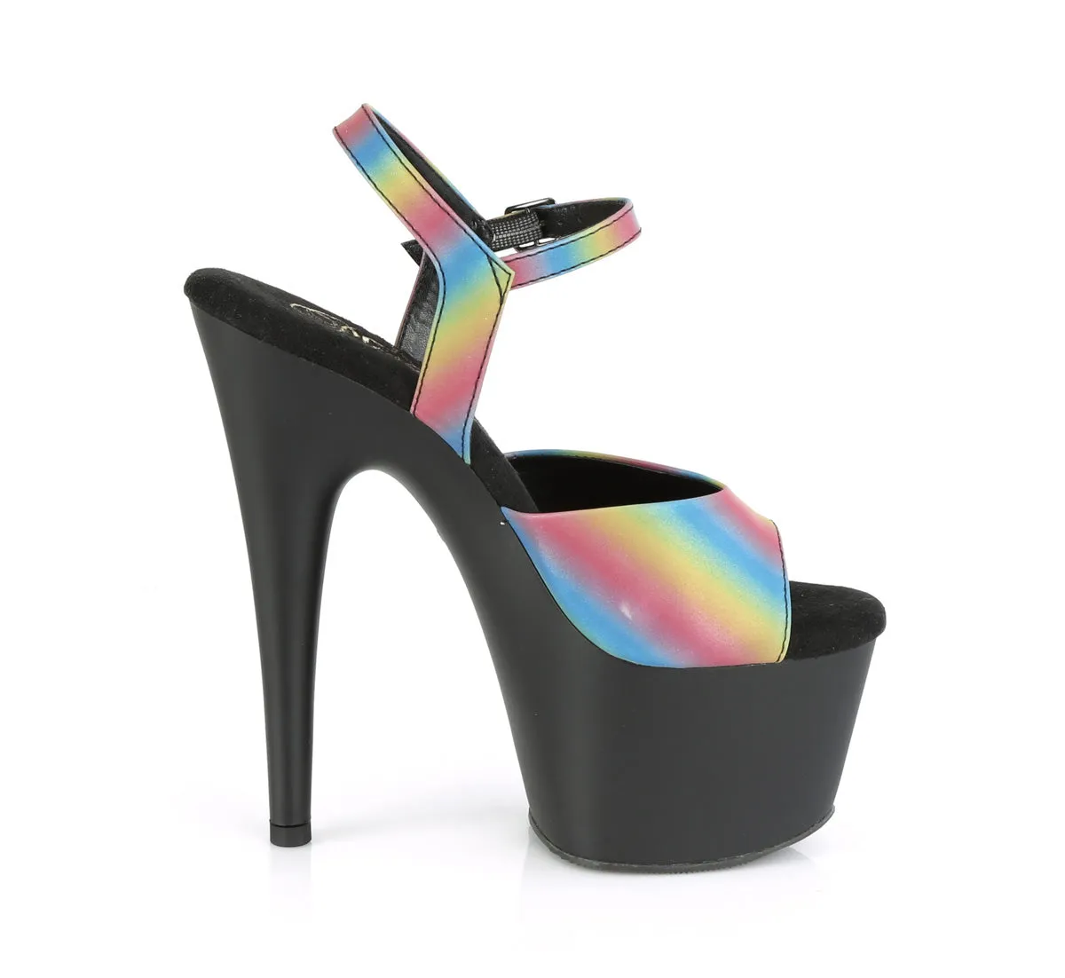 ADORE-709REFL-02  Rainbow Reflective/Black Matte