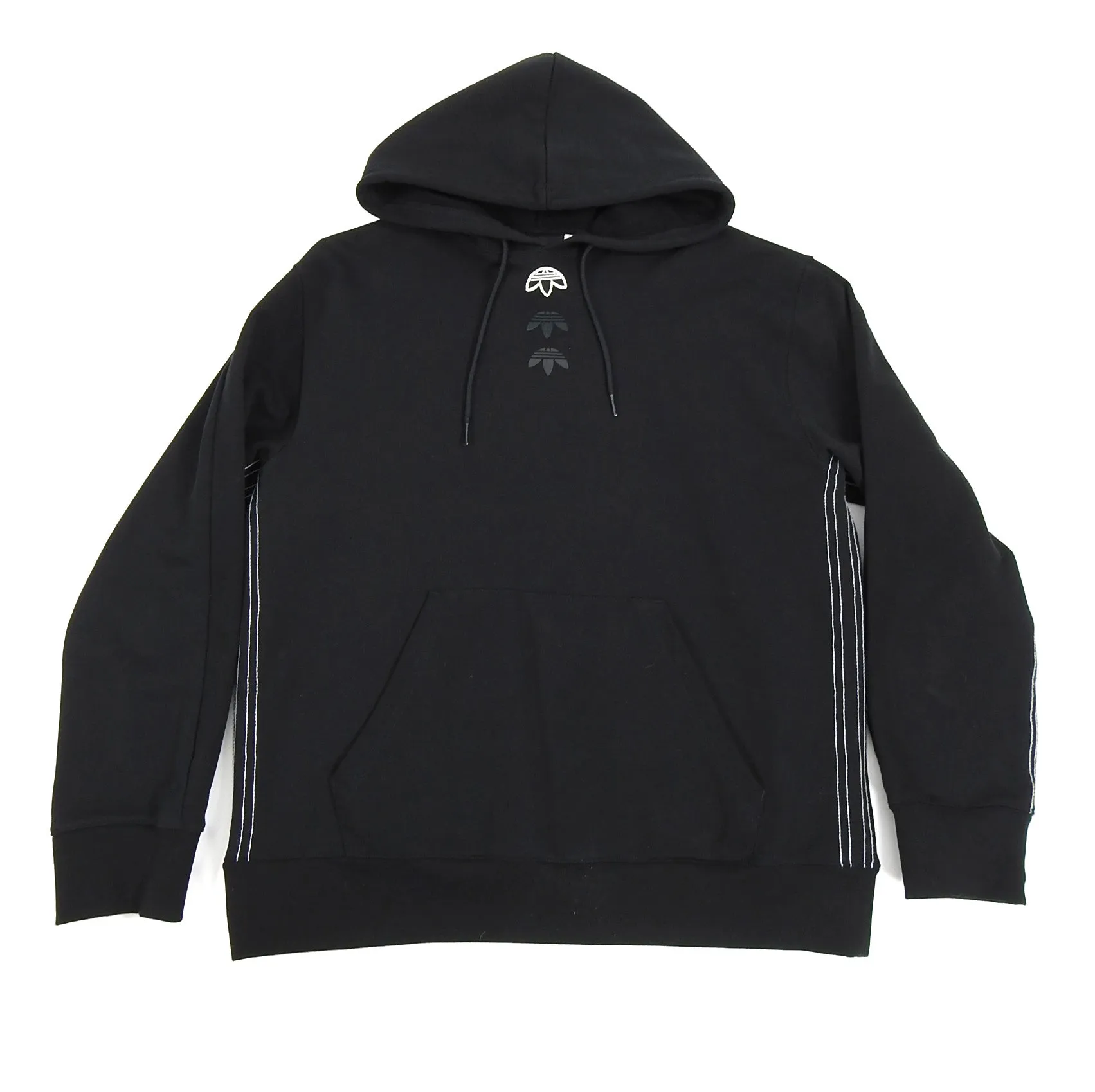 Alexander Wang x Adidas Reverse Logo Black Hoodie - S