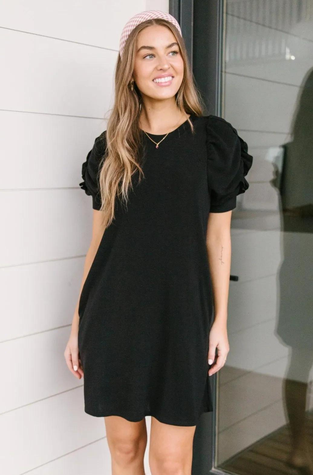 All in The Sleeve Dress in Black (XS)