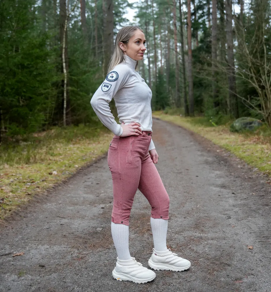 Amundsen Sports Concord Slim Knickerbockers Womens Peony Pink
