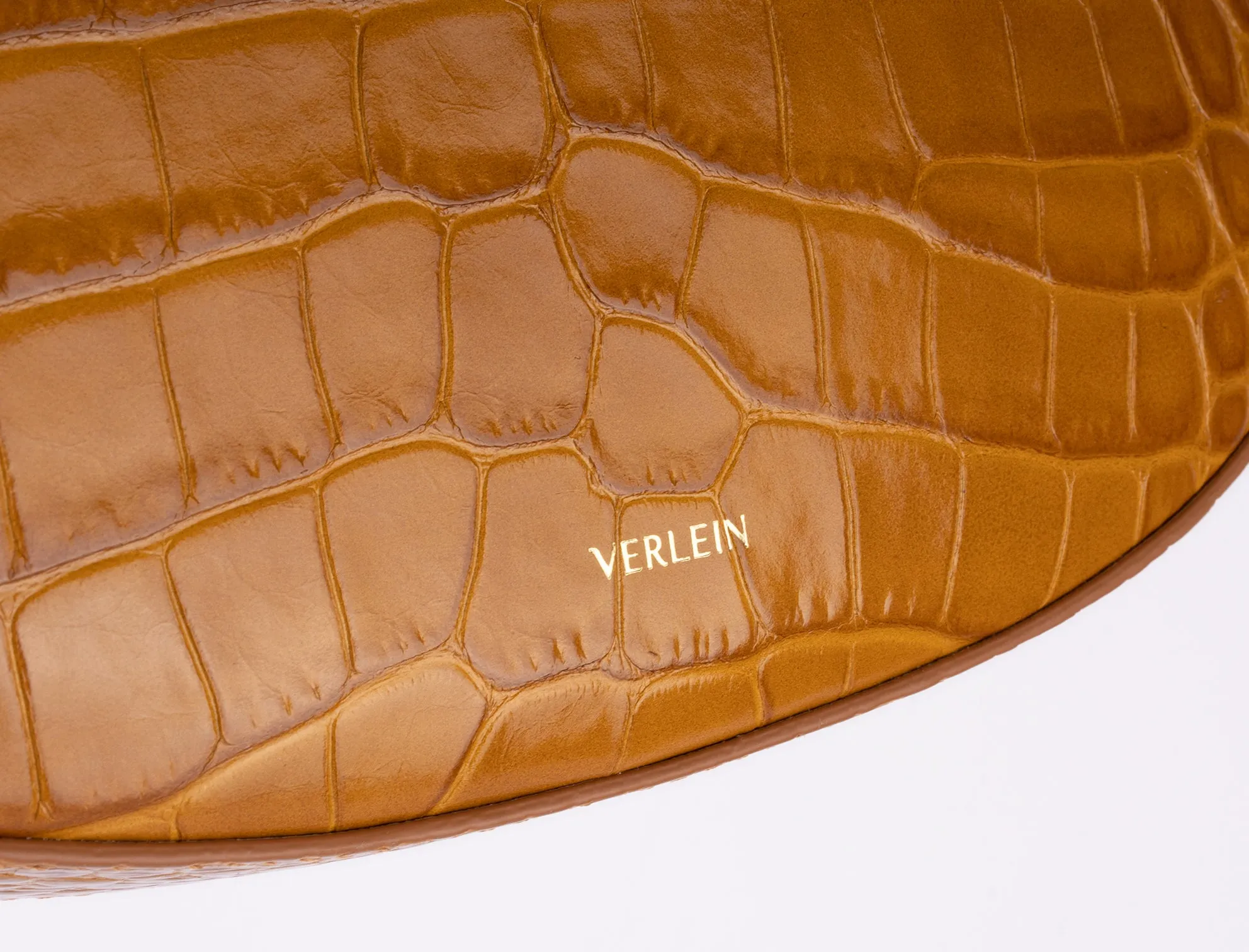 Ana Croc Crossbody, Honey