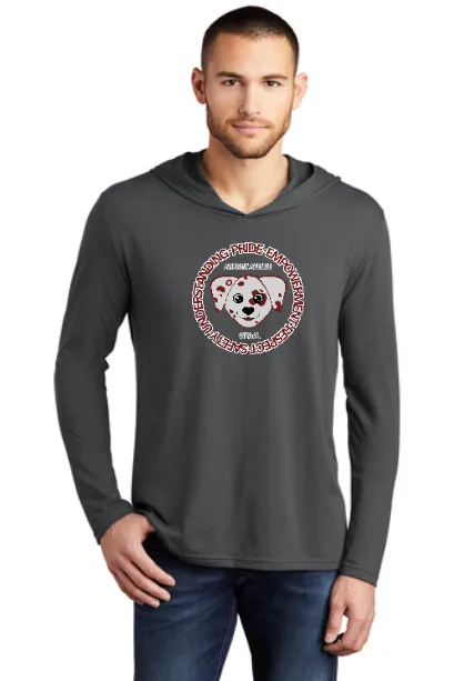 ANDREW AVE. LONGSLEEVE TRI-BLEND HOODED SHIRT