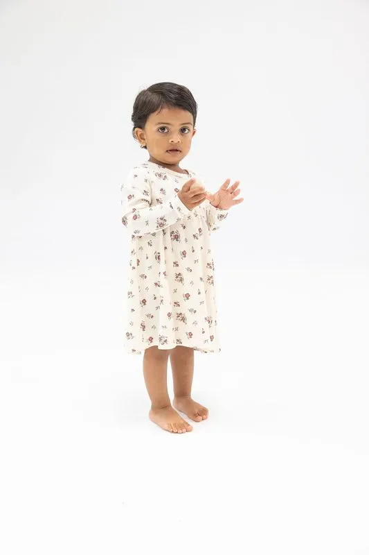 Angel Dear - Simple Dress w/Bloomer - Misty Rose Floral
