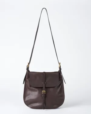 angie selleria crossbody - ebano leather