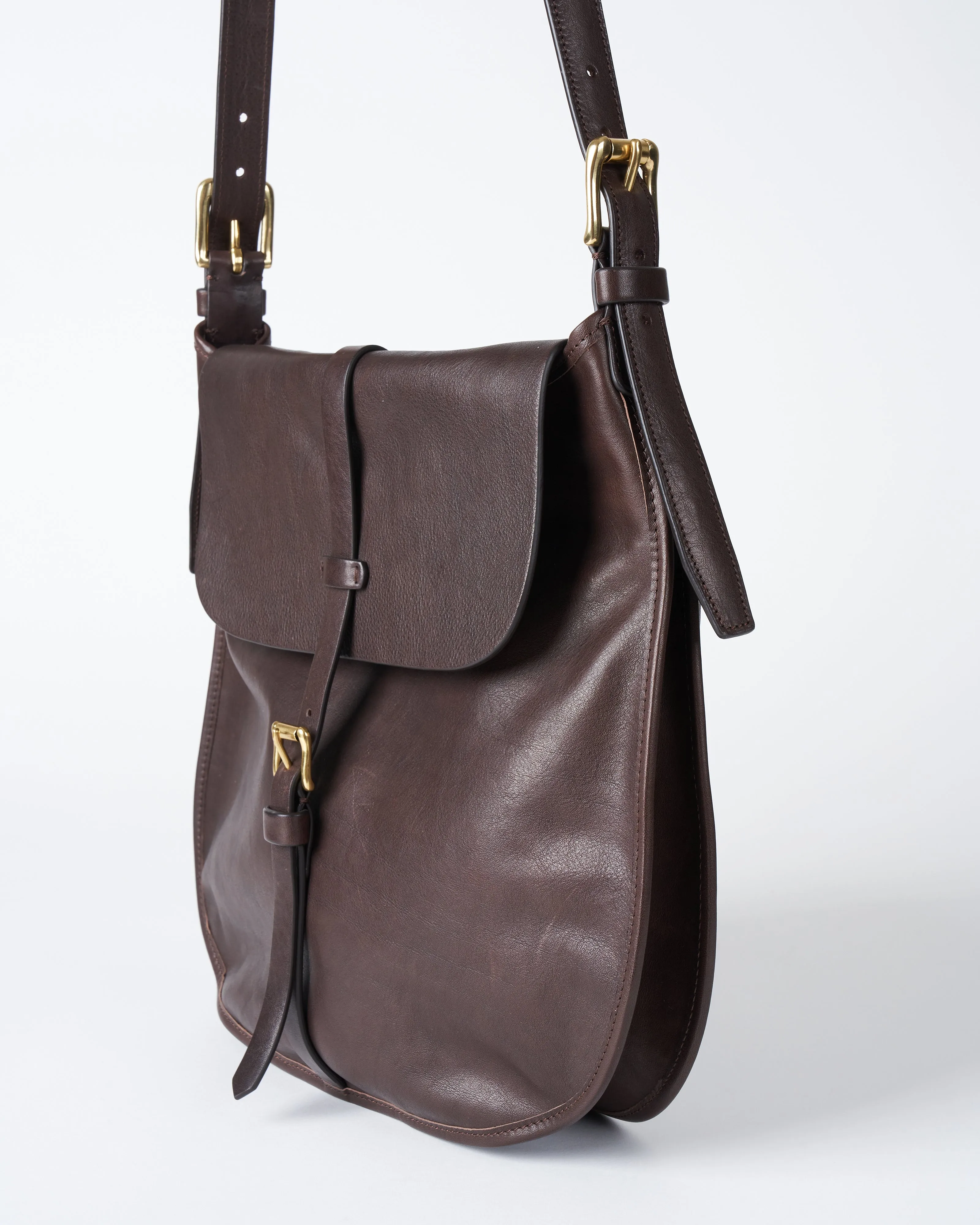 angie selleria crossbody - ebano leather