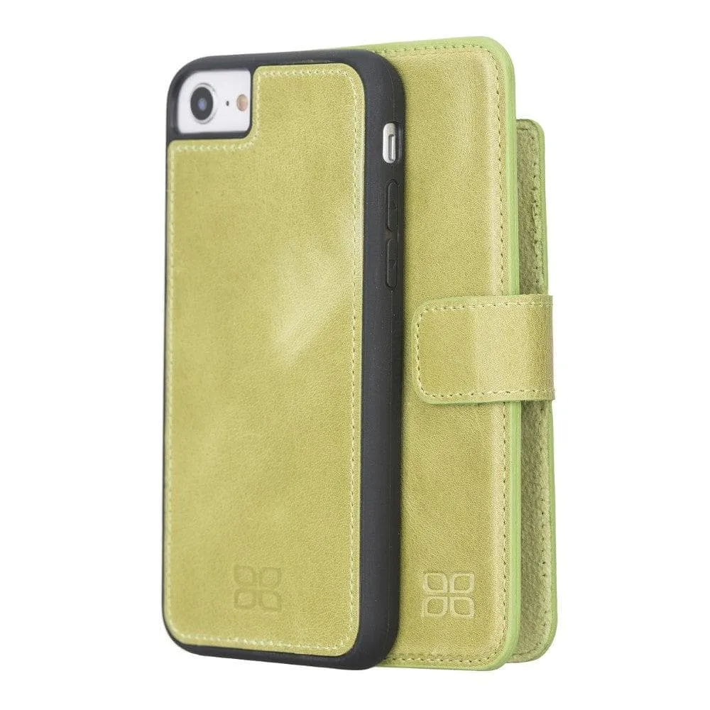 Apple iPhone 8 Series Detachable Leather Wallet Case - MW