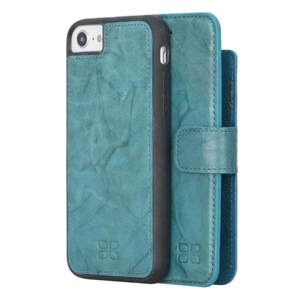 Apple iPhone 8 Series Detachable Leather Wallet Case - MW
