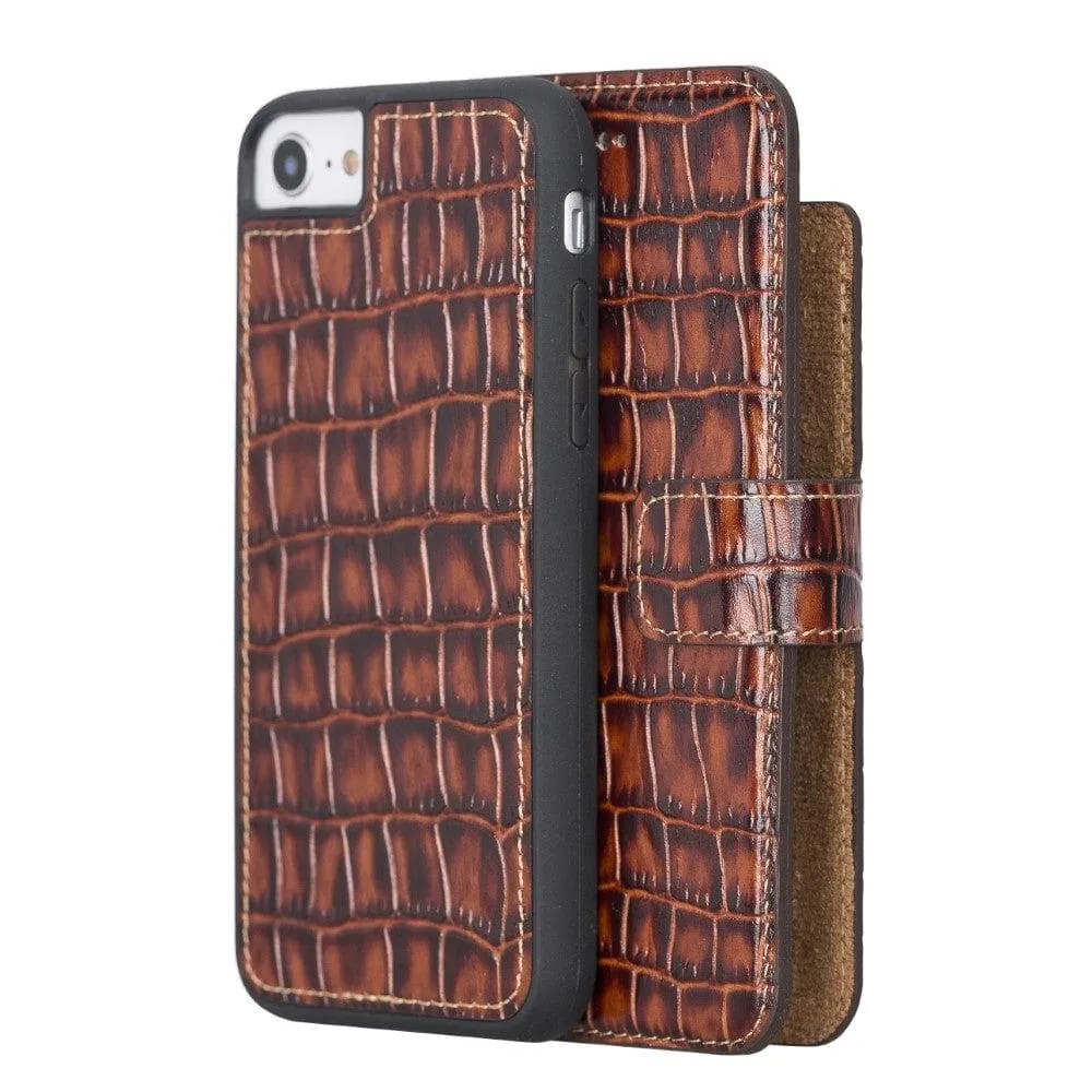 Apple iPhone 8 Series Detachable Leather Wallet Case - MW