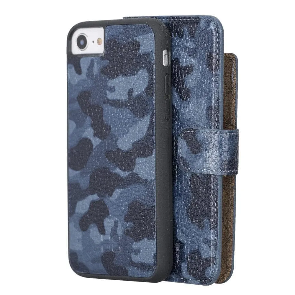 Apple iPhone 8 Series Detachable Leather Wallet Case - MW