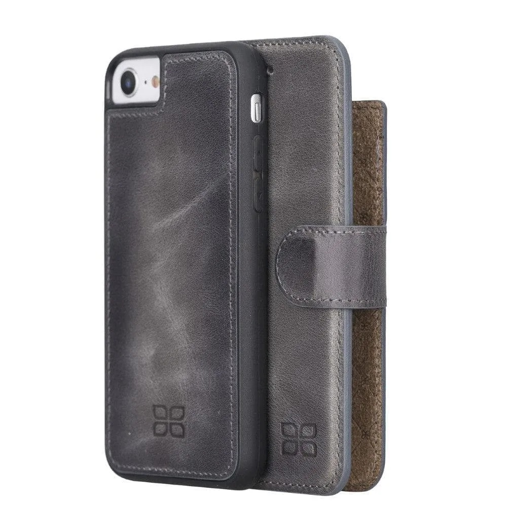 Apple iPhone 8 Series Detachable Leather Wallet Case - MW
