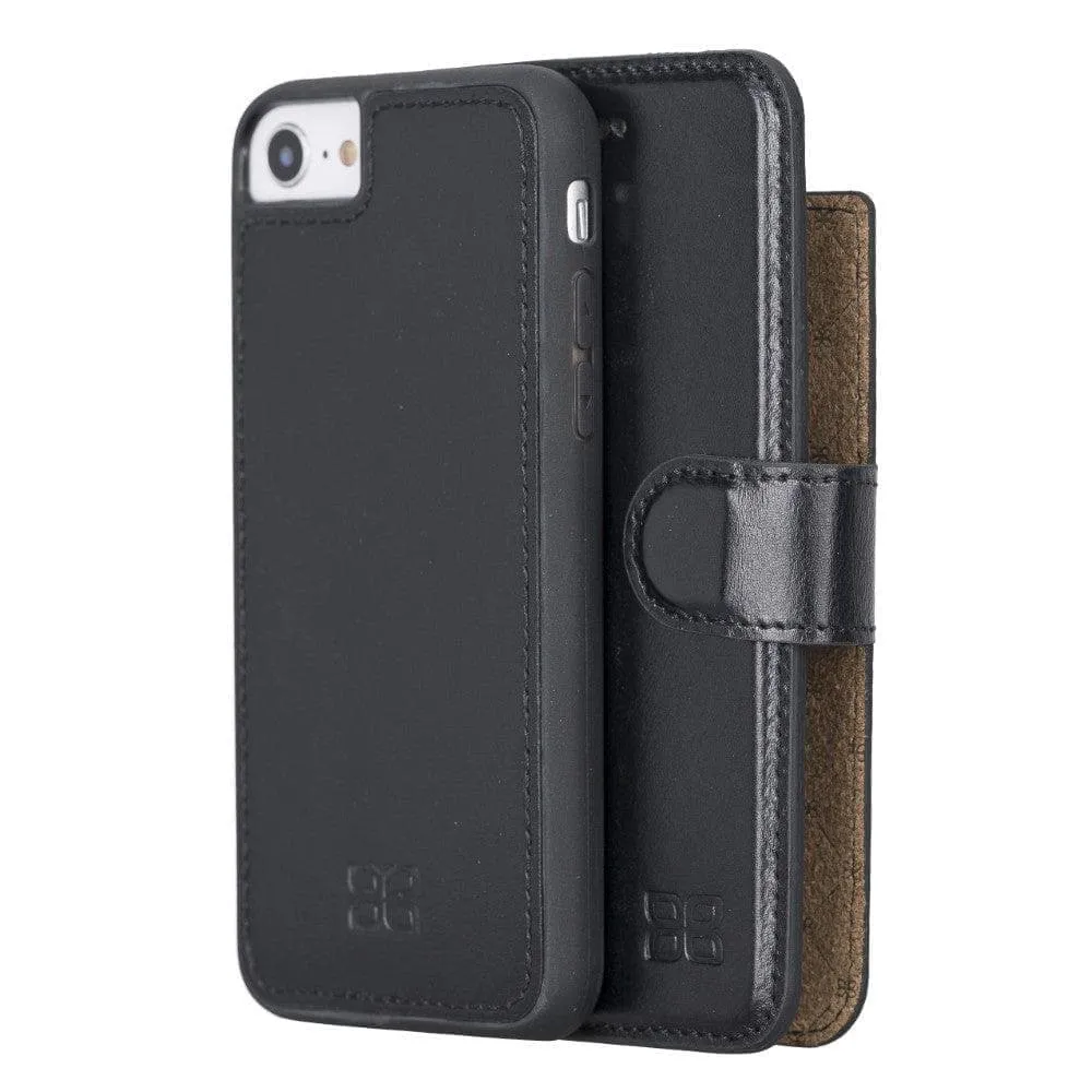 Apple iPhone 8 Series Detachable Leather Wallet Case - MW