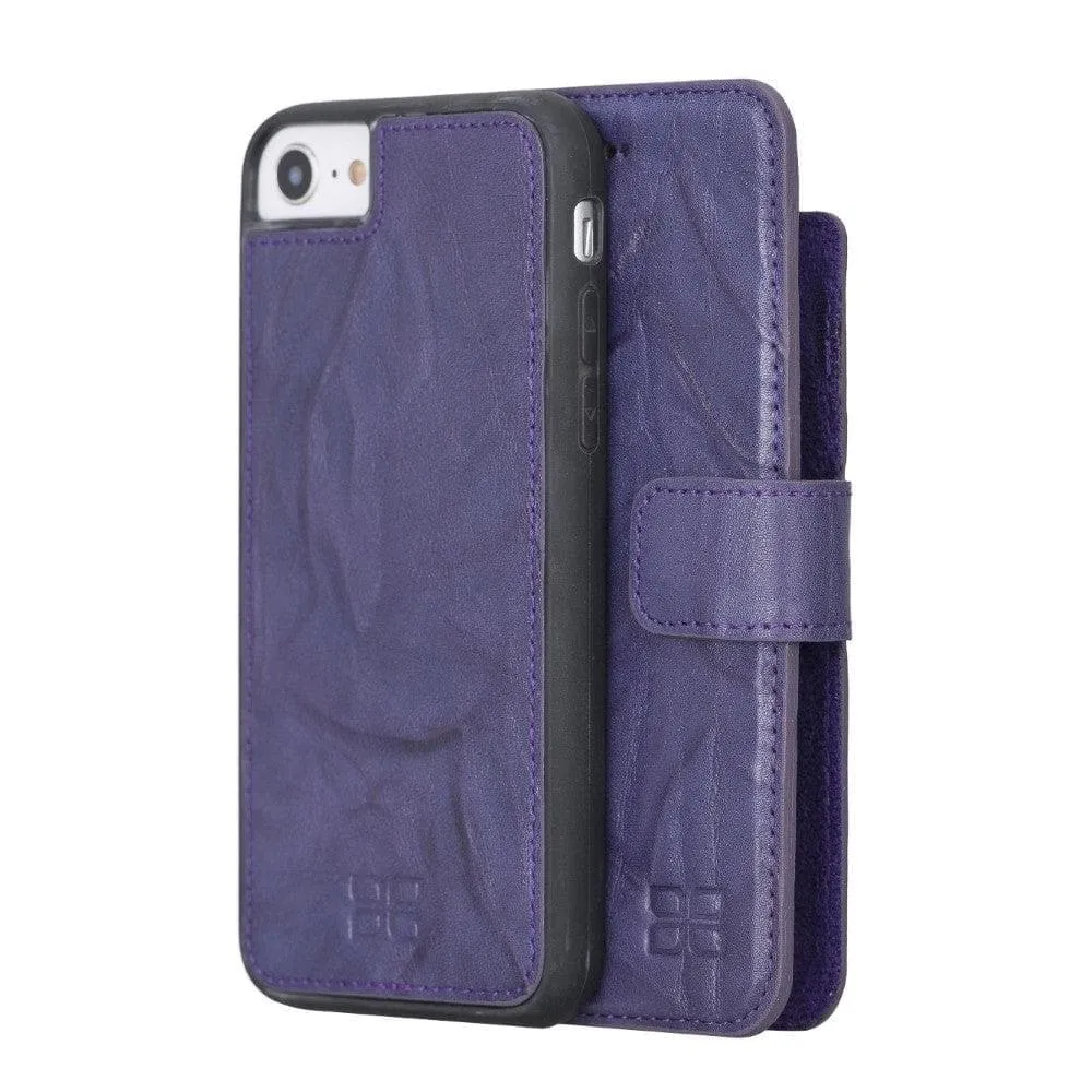Apple iPhone 8 Series Detachable Leather Wallet Case - MW