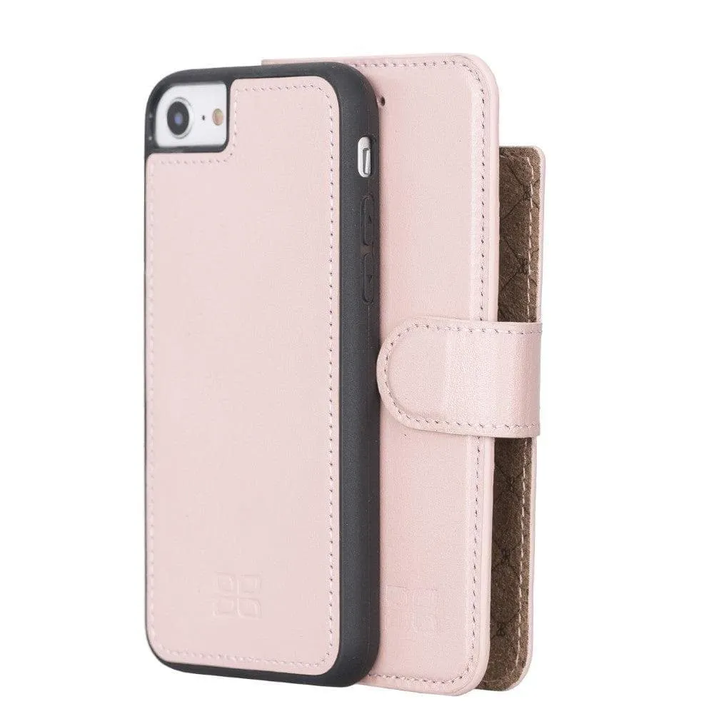 Apple iPhone 8 Series Detachable Leather Wallet Case - MW