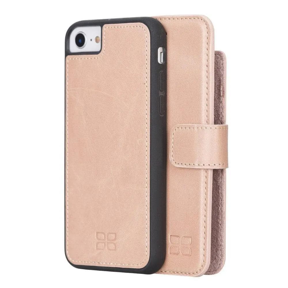 Apple iPhone 8 Series Detachable Leather Wallet Case - MW
