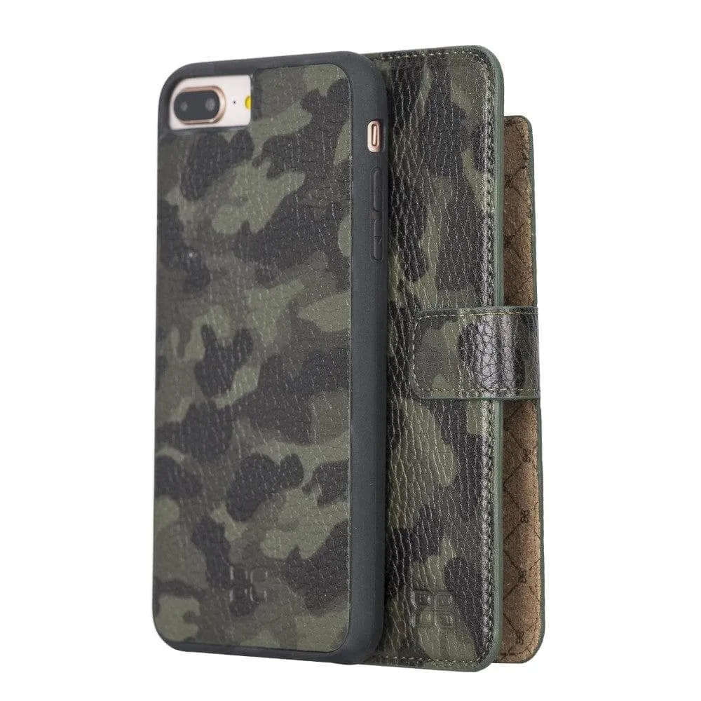 Apple iPhone 8 Series Detachable Leather Wallet Case - MW