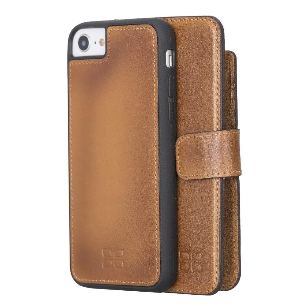 Apple iPhone 8 Series Detachable Leather Wallet Case - MW