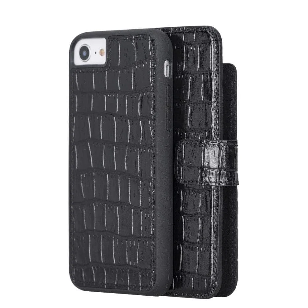 Apple iPhone 8 Series Detachable Leather Wallet Case - MW