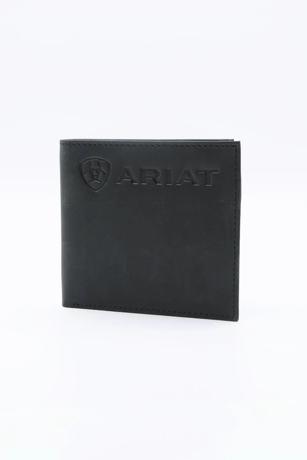 Ariat Bi-Fold Embroidered Wallet in Black | A3546001-BLACK