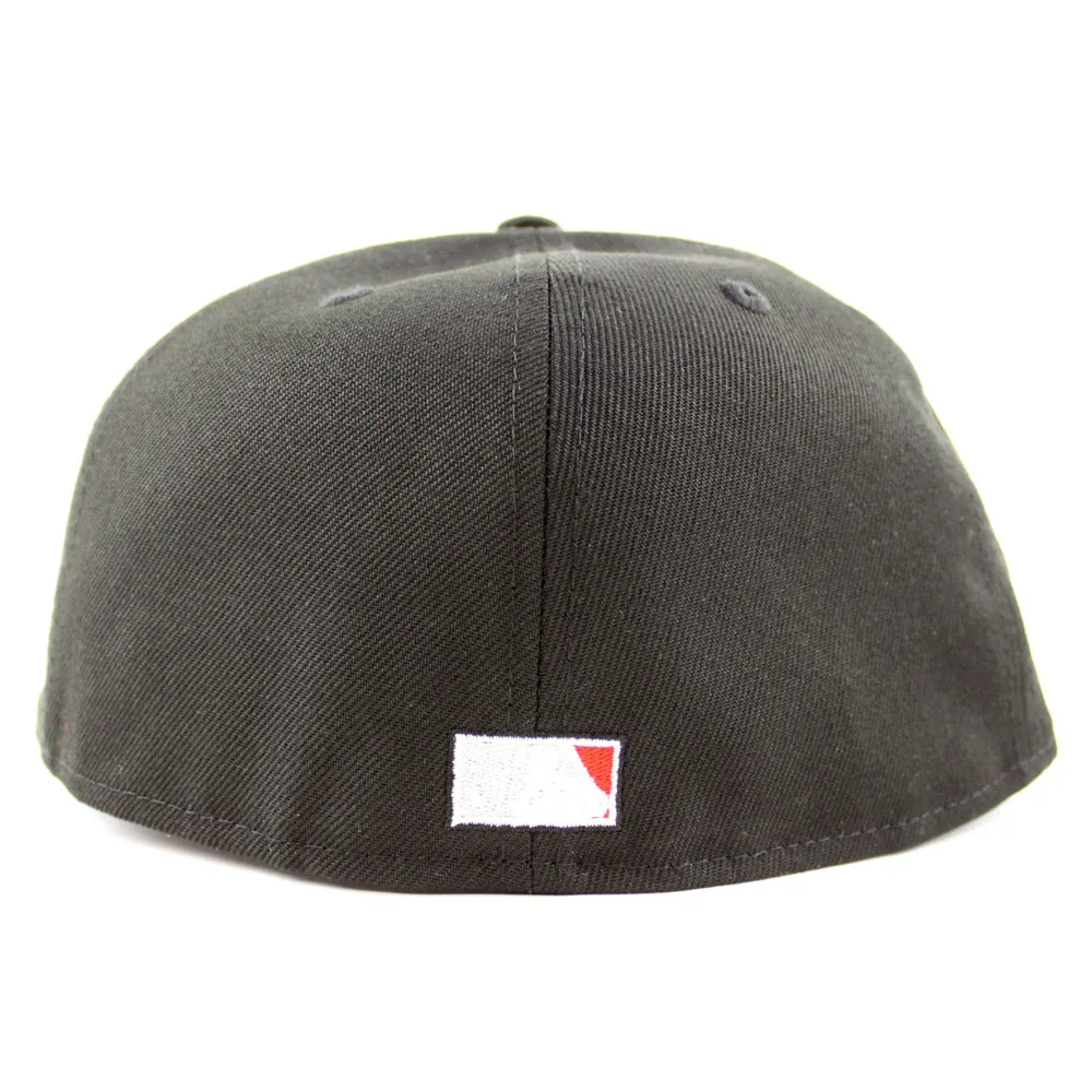 Arizona Diamondbacks 2001 World Series New Era 59Fifty Fitted Hat (Black Red Under Brim)