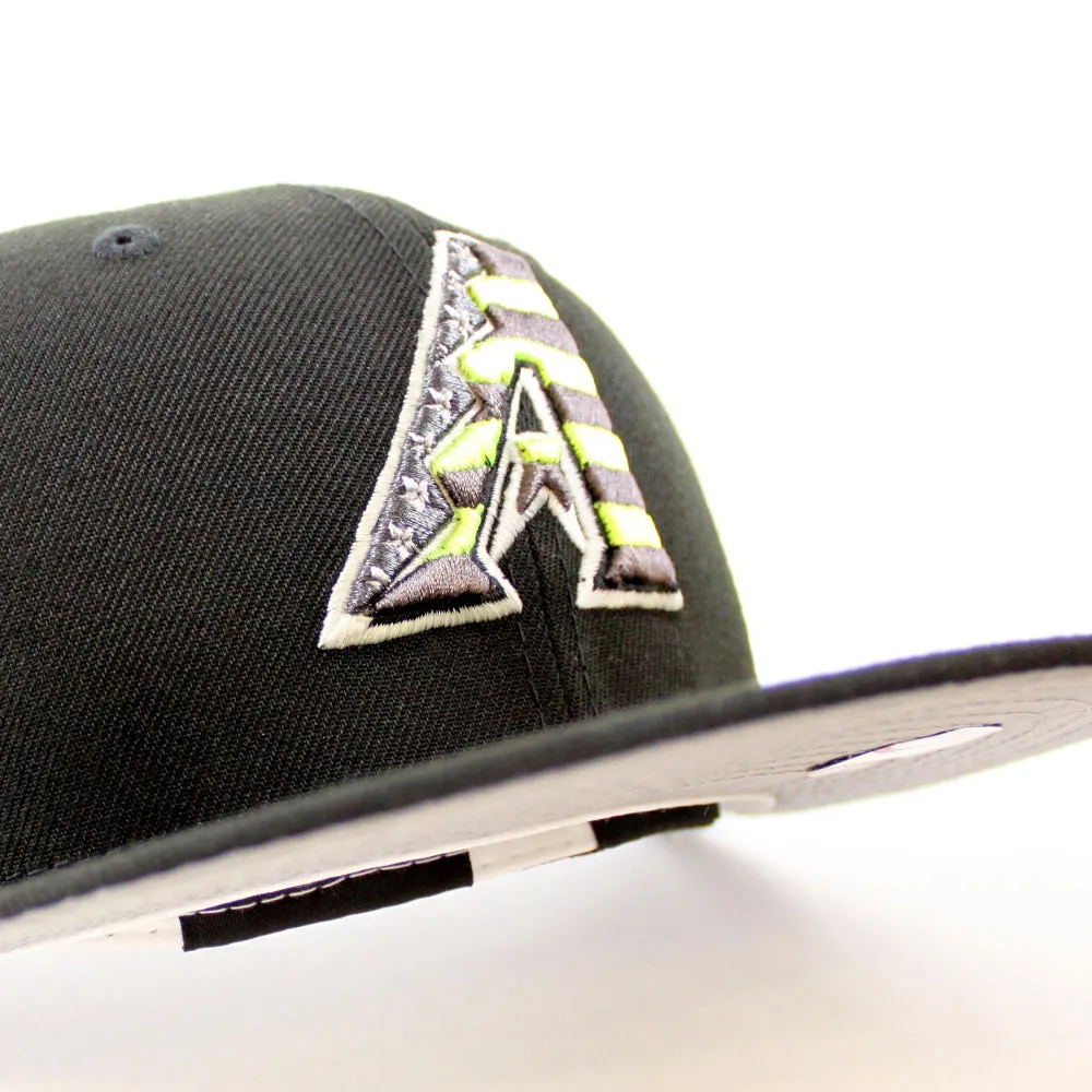 Arizona Diamondbacks USA Flag New Era 59Fifty Fitted Hat (GITD Black 3M Under Brim)