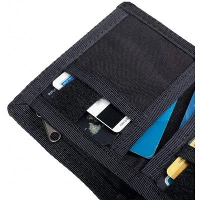 Army Life Kuwait Tactical Wallet Black