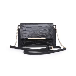 Asher Croc Crossbody
