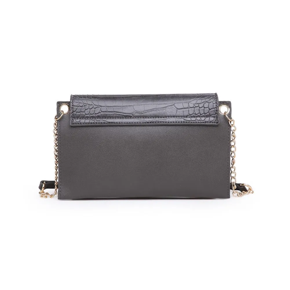 Asher Croc Crossbody