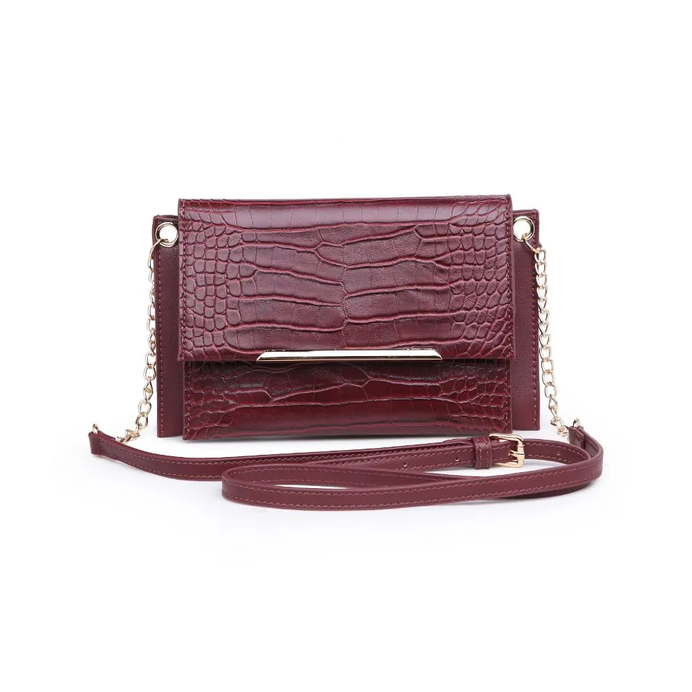 Asher Croc Crossbody
