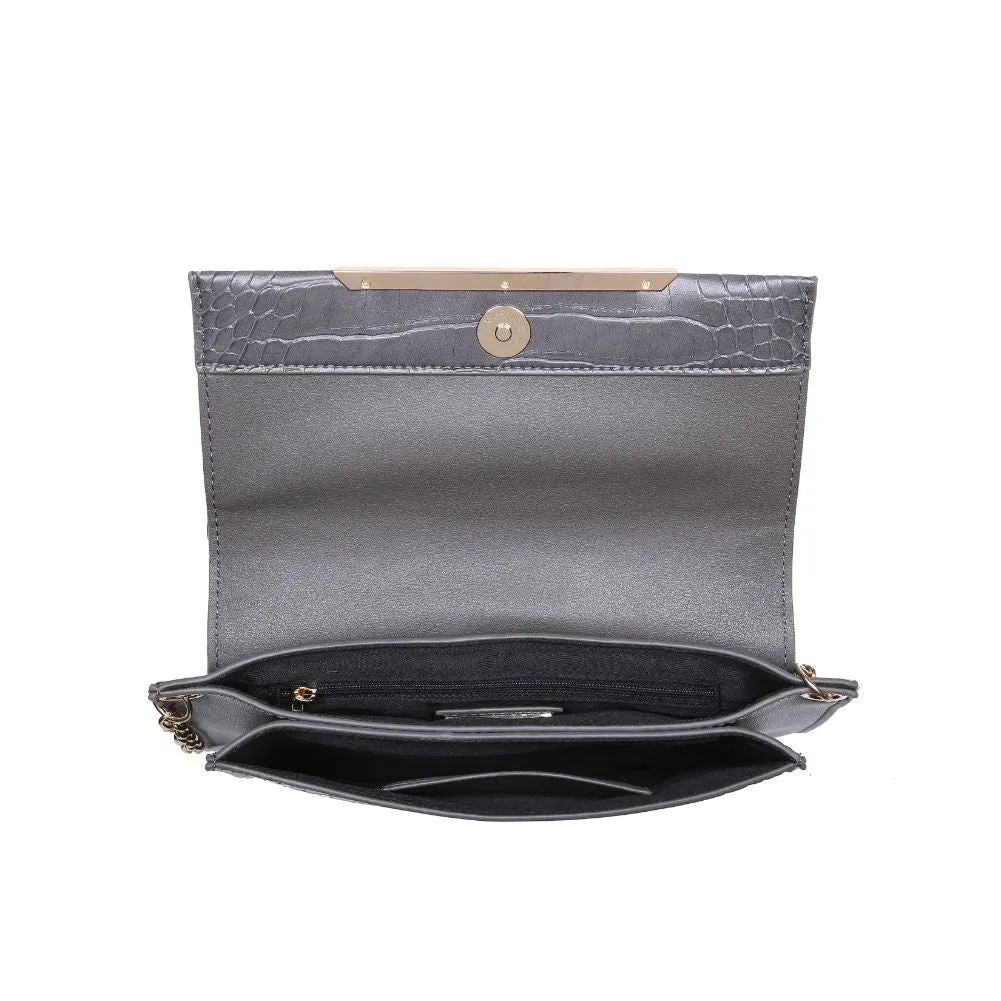 Asher Croc Crossbody