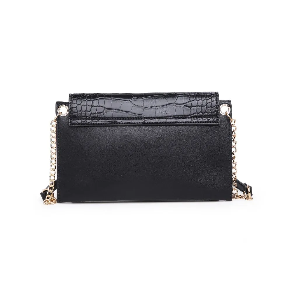 Asher Croc Crossbody