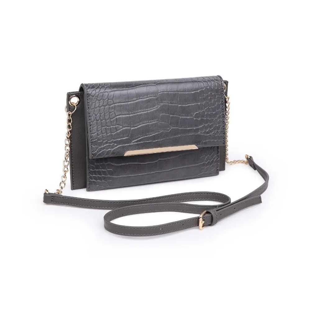 Asher Croc Crossbody