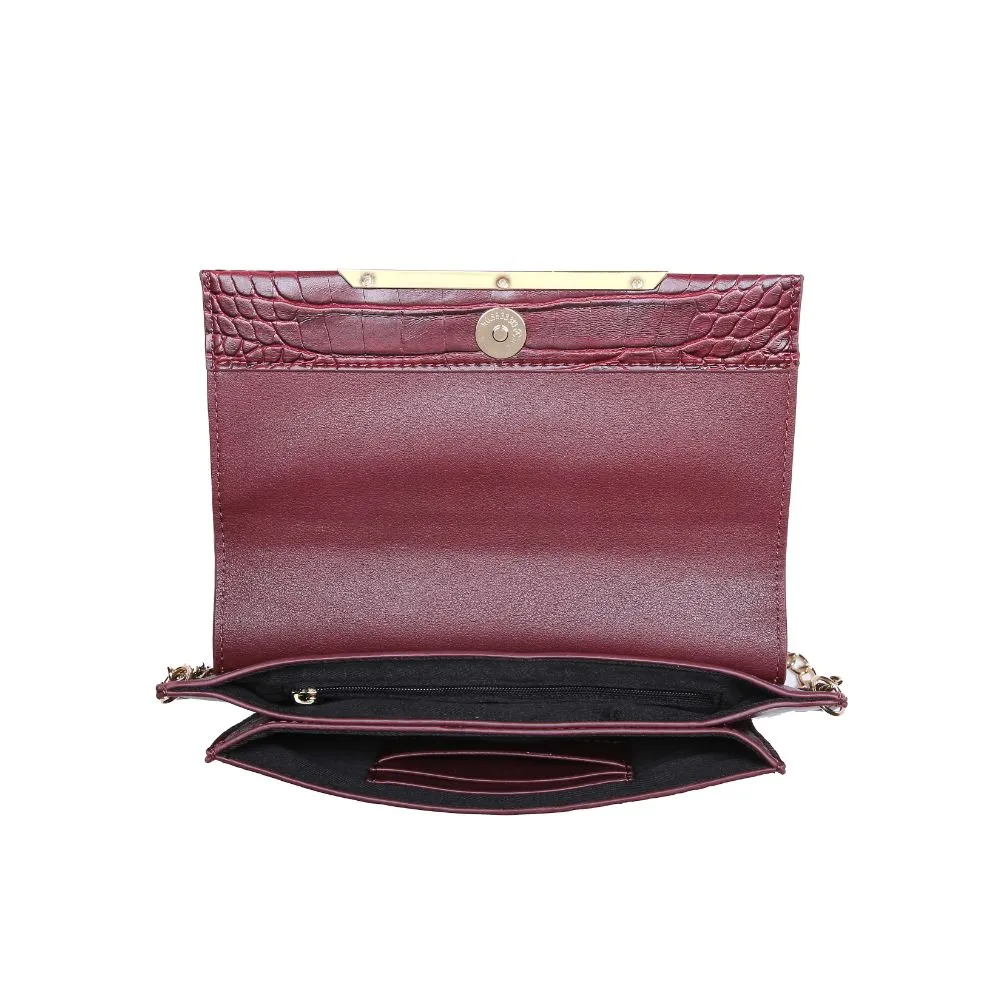 Asher Croc Crossbody