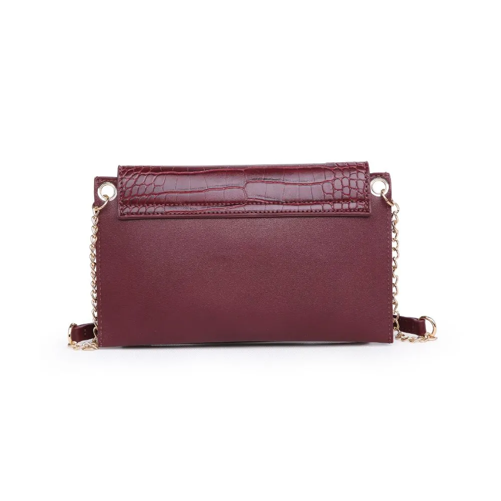 Asher Croc Crossbody